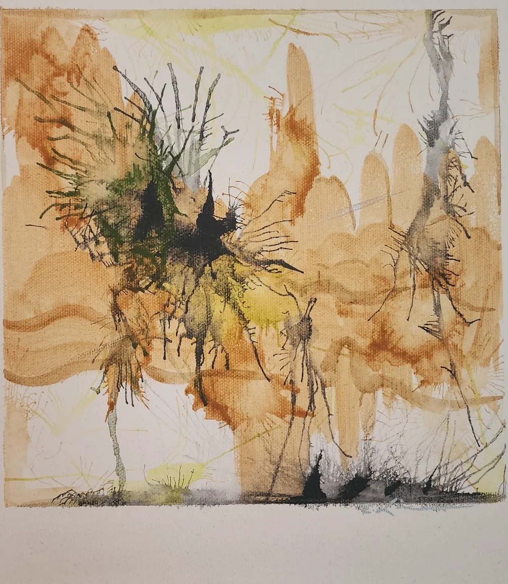Photograph of a painting shared from Cindy’s collection